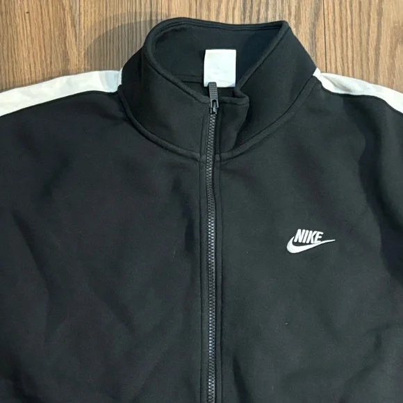 NIKE N98 TRIBUTE TRACK JACKET BLACK WHITE SZ XL - Picture 2 of 6